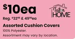 Fabricland Assorted Cushion Covers offer