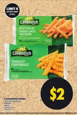 Loblaws CAVENDISH FRIES offer