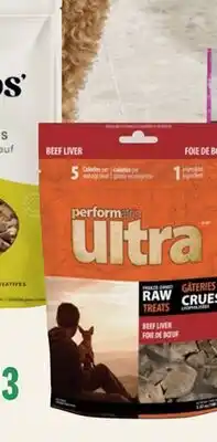 Petvalu Performatrin Ultra Limited Freeze Dried Beef Liver Dog Treats offer