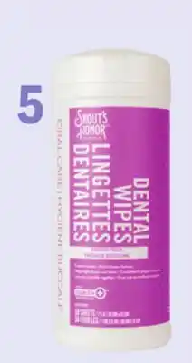 Petvalu Skout's Honor Dental Wipes offer