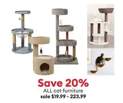 Petsmart Save 20% ALL cat furniture offer