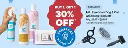 Petvalu ALL Essentials Dog & Cat Grooming Products offer