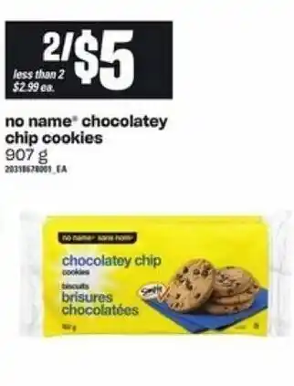 Zehrs Markets Chocolatey chip cookies offer