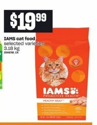 Zehrs Markets IAMS cat food offer