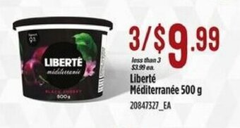 Zehrs Markets Liberté méditerranée offer