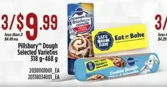 Zehrs Markets Pillsbury Dough Selected Varieties offer