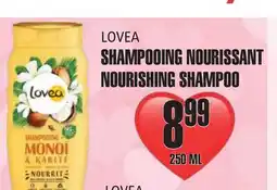 Marches Tau LOVEA SHAMPOOING NOURISSANT offer