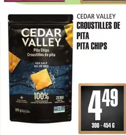 Marches Tau CROUSTILLES DE PITA CEDAR VALLEY offer