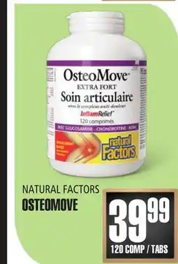 Marches Tau OSTEOMOVE NATURAL FACTORS offer