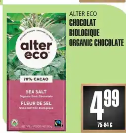 Marches Tau CHOCOLAT BIOLOGIQUE ALTER ECO offer