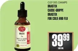 Marches Tau DRASTIX CASSE-GRIPPE CLEF DES CHAMPS offer