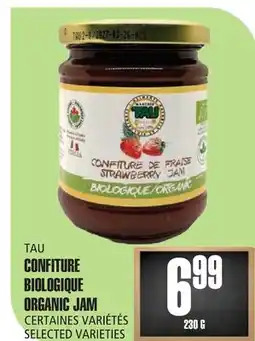 Marches Tau TAU CONFITURE BIOLOGIQUE offer
