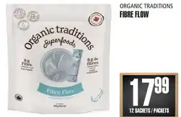 Marches Tau ORGANIC TRADITIONS FIBRE FLOW offer