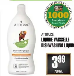 Marches Tau LIQUIDE VAISSELLE ATTITUDE offer