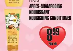 Marches Tau APRES-SHAMPOOING NOURISSANT LOVEA offer