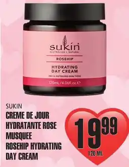 Marches Tau SUKIN CREME DE JOUR HYDRATANTE ROSE MUSQUEE offer