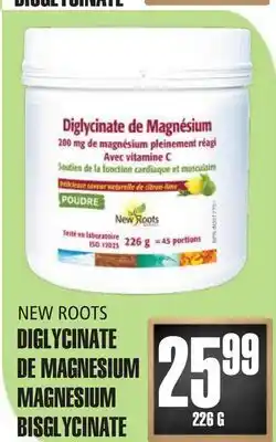 Marches Tau NEW ROOTS DIGLYCINATE DE MAGNESIUM offer