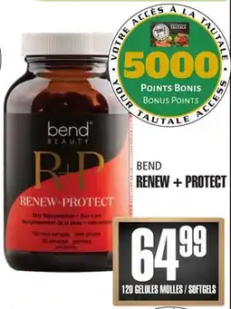 Marches Tau RENEW + PROTECT BEND offer