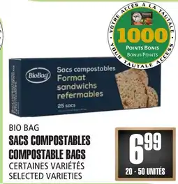 Marches Tau BIO BAG SACS COMPOSTABLES offer