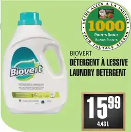 Marches Tau DÉTERGENT À LESSIVE BIOVERT offer