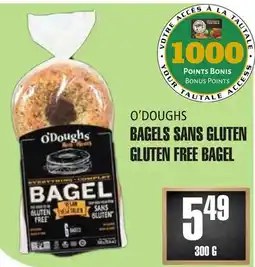 Marches Tau O'DOUGHS BAGELS SANS GLUTEN offer