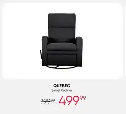 Meubles RD Quebec - Fauteuil pivotant inclinable offer