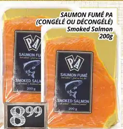 Supermarché PA SAUMON FUMÉ PA | Smoked Salmon offer