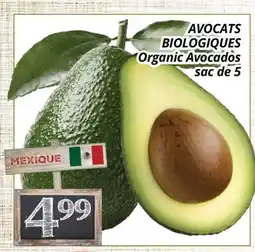 Supermarché PA AVOCATS BIOLOGIQUES | Organic Avocados offer