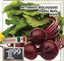 Supermarché PA BETTERAVES BIOLOGIQUES | Organic Beets botte offer