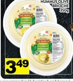 Supermarché PA HUMMUS OLIVE BRIOCHE offer