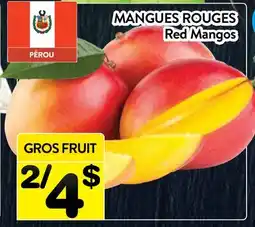 Supermarché PA MANGUES ROUGES | Red Mangos offer