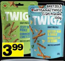 Supermarché PA BRETZELS ARTISANAL TWIGZ | Craft Pretzels offer