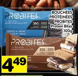 Supermarché PA BOUCHÉES PROTÉINÉES | PROBITES Protein Bites offer