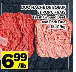 Supermarché PA DUO HACHÉ DE BOEUF ET PORC FRAIS | Fresh Ground Beef and Pork Duo offer