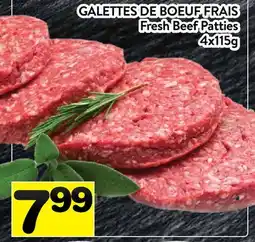 Supermarché PA GALETTES DE BOEUF FRAIS | Fresh Beef Patties offer