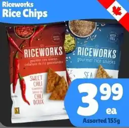 The Old Farm Market Riceworks Rice Chips offer