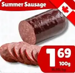 The Old Farm Market Summer sausage offer