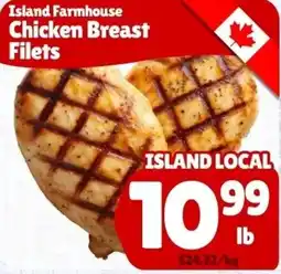 The Old Farm Market Island farmhouse chicken breast filets offer