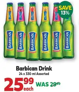 Iqbal Foods Barbican Drink offer