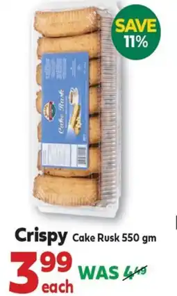 Iqbal Foods Crispy Cake Rusk offer