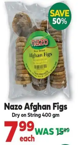 Iqbal Foods Nazo Afghan Figs offer