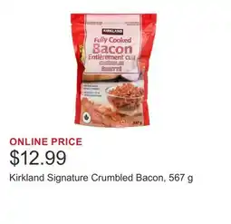 Costco Kirkland Signature Crumbled Bacon offer