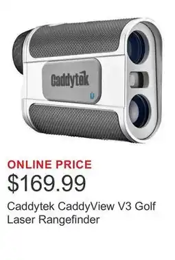 Costco Caddytek CaddyView V3 Golf Laser Rangefinder offer