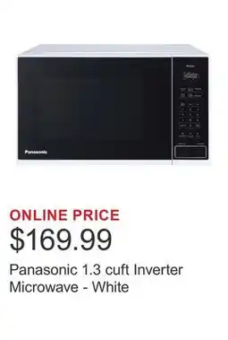 Costco Panasonic 1.3 cuft Inverter Microwave - White offer
