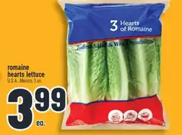 Marché Adonis Romaine hearts lettuce offer