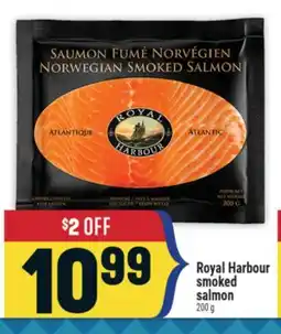 Marché Adonis Royal Harbour smoked salmon offer
