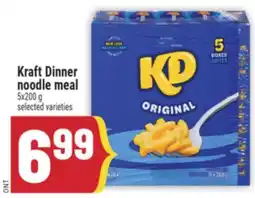 Marché Adonis KraftDinner noodle meal offer