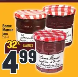 Marché Adonis Bonne Maman jam offer