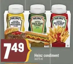 Marché Adonis Heinz condiment offer