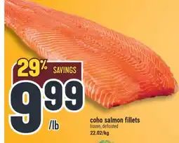 Marché Adonis Coho salmon fillets offer